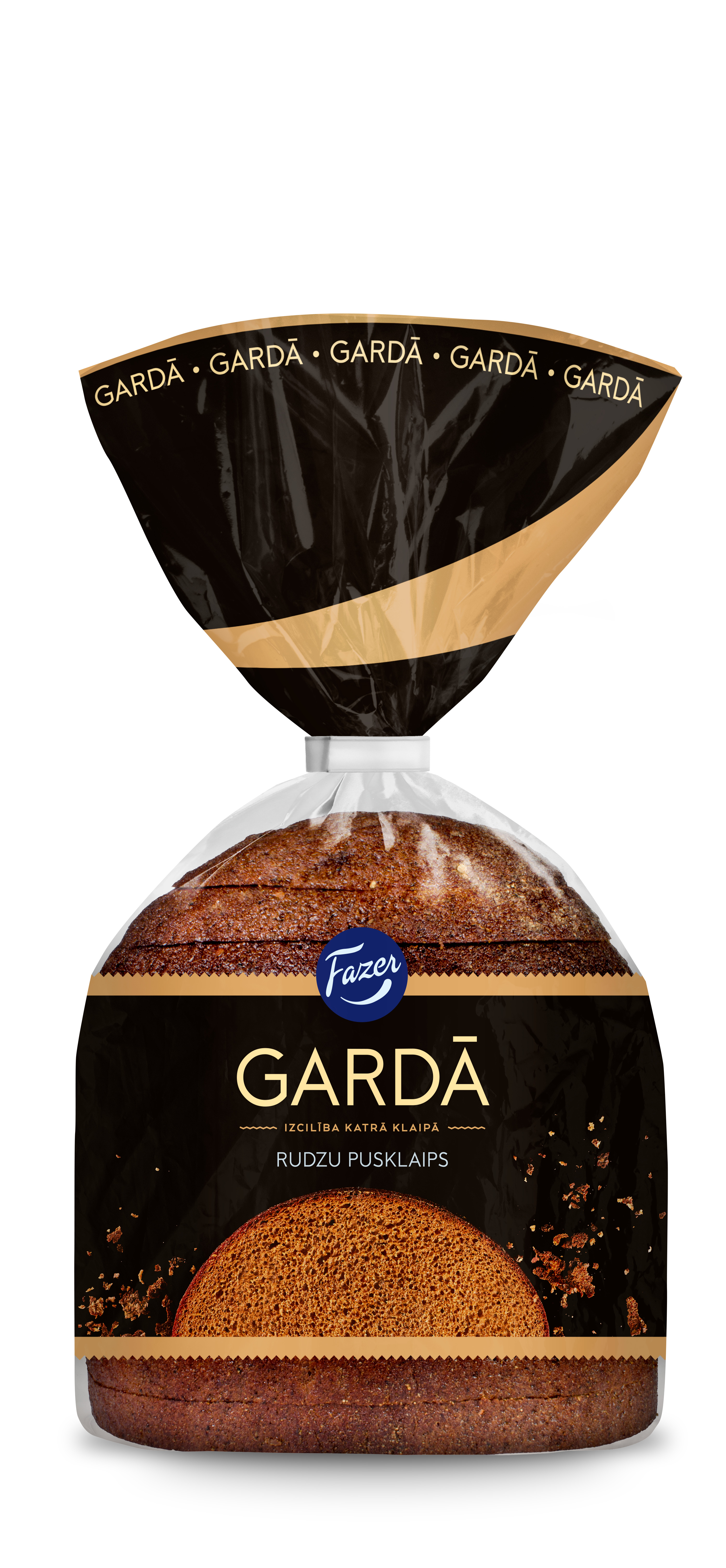 Gardā Rudzu pusklaips 400g, Fazer