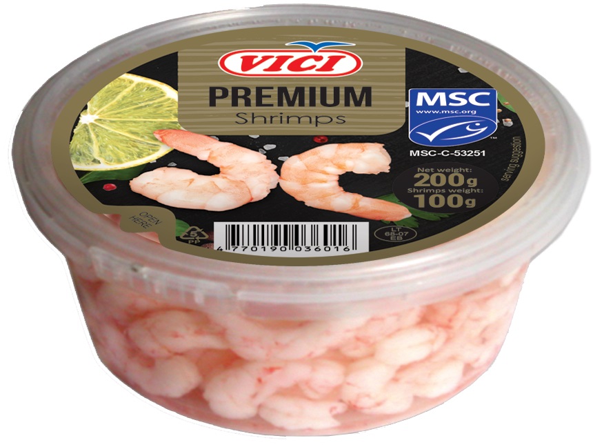 Garneles sālījumā 200g, Viči