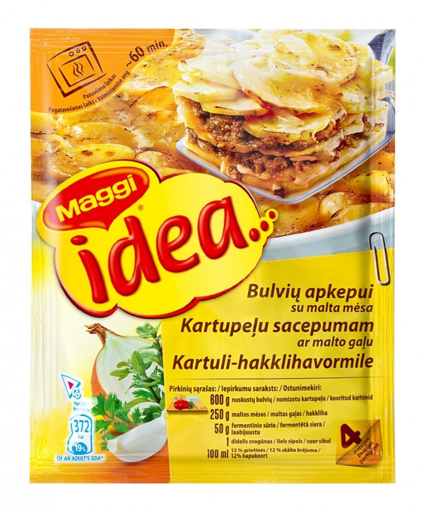 Garšv. Maggi ideja kartupeļu sacep. ar malto gaļu 42g