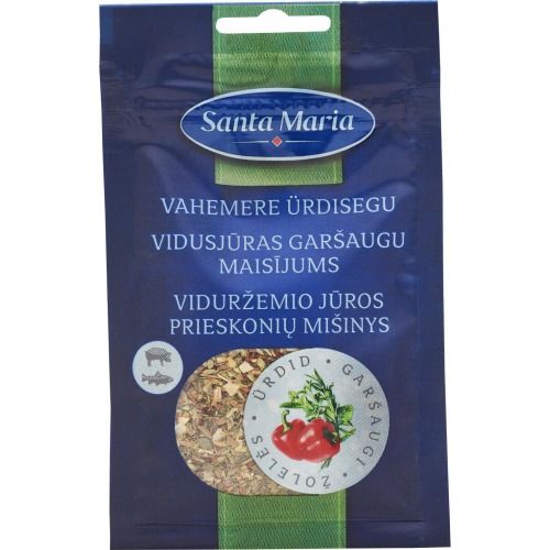 Garšviela Vidusjūras garšaugu maisījums 12g, Santa Maria