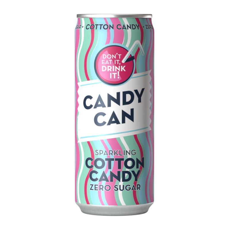Gāz.atsp. dzēriens CANDY CAN, cukurvates