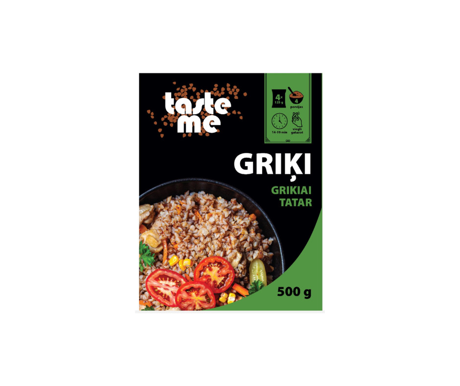Griķi 4x125g, Taste Me
