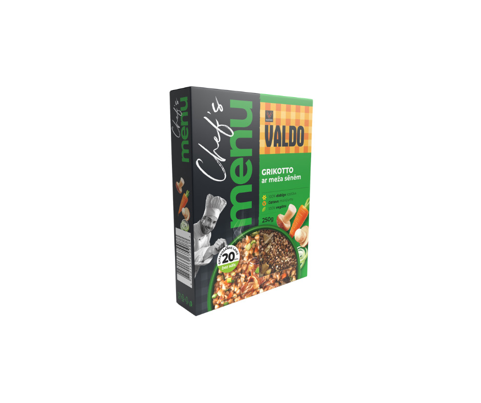 Grikotto ar meža sēnēm 250g, Valdo
