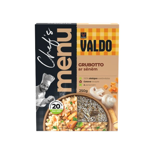 Grubotto ar sēnēm 250g, Valdo