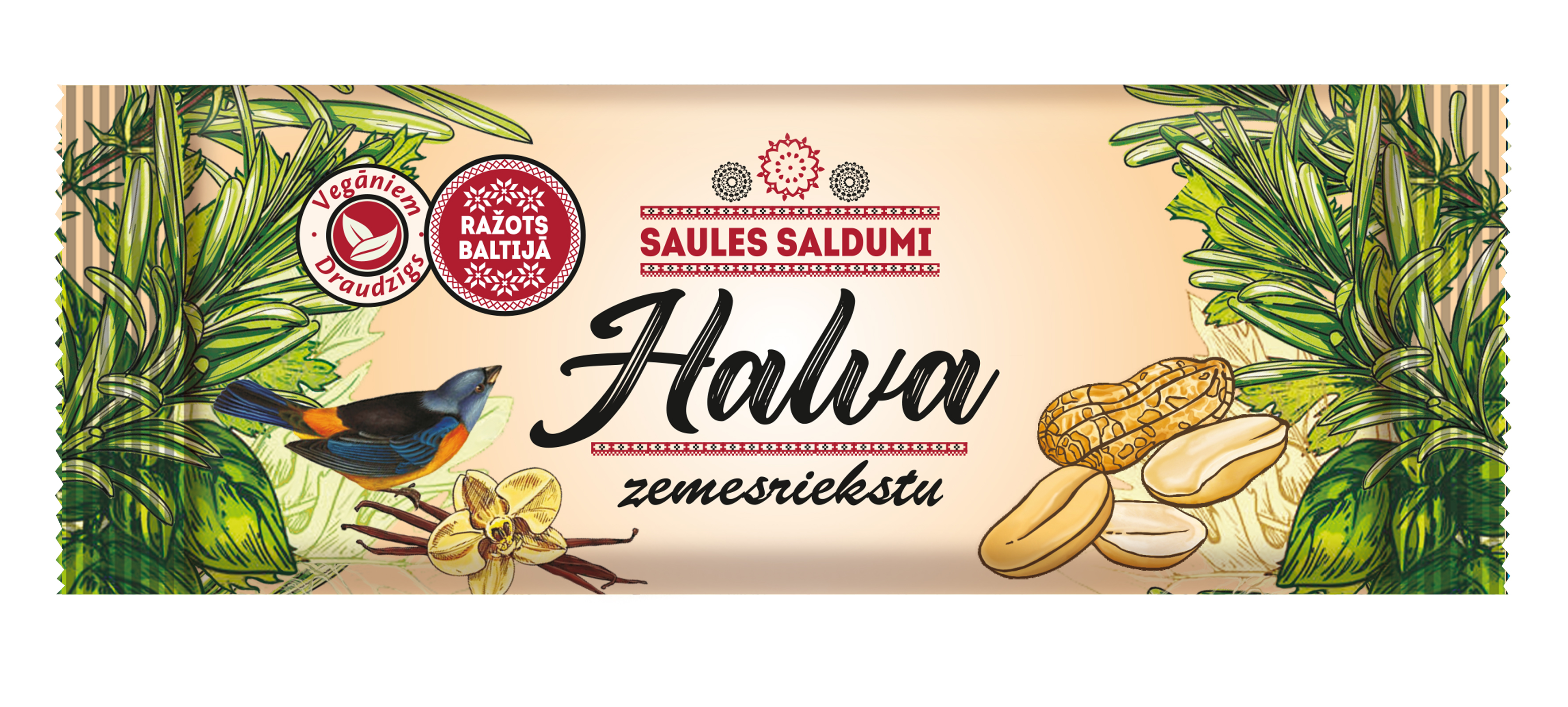 Halva zemesriekstu 150g, Saules saldumi