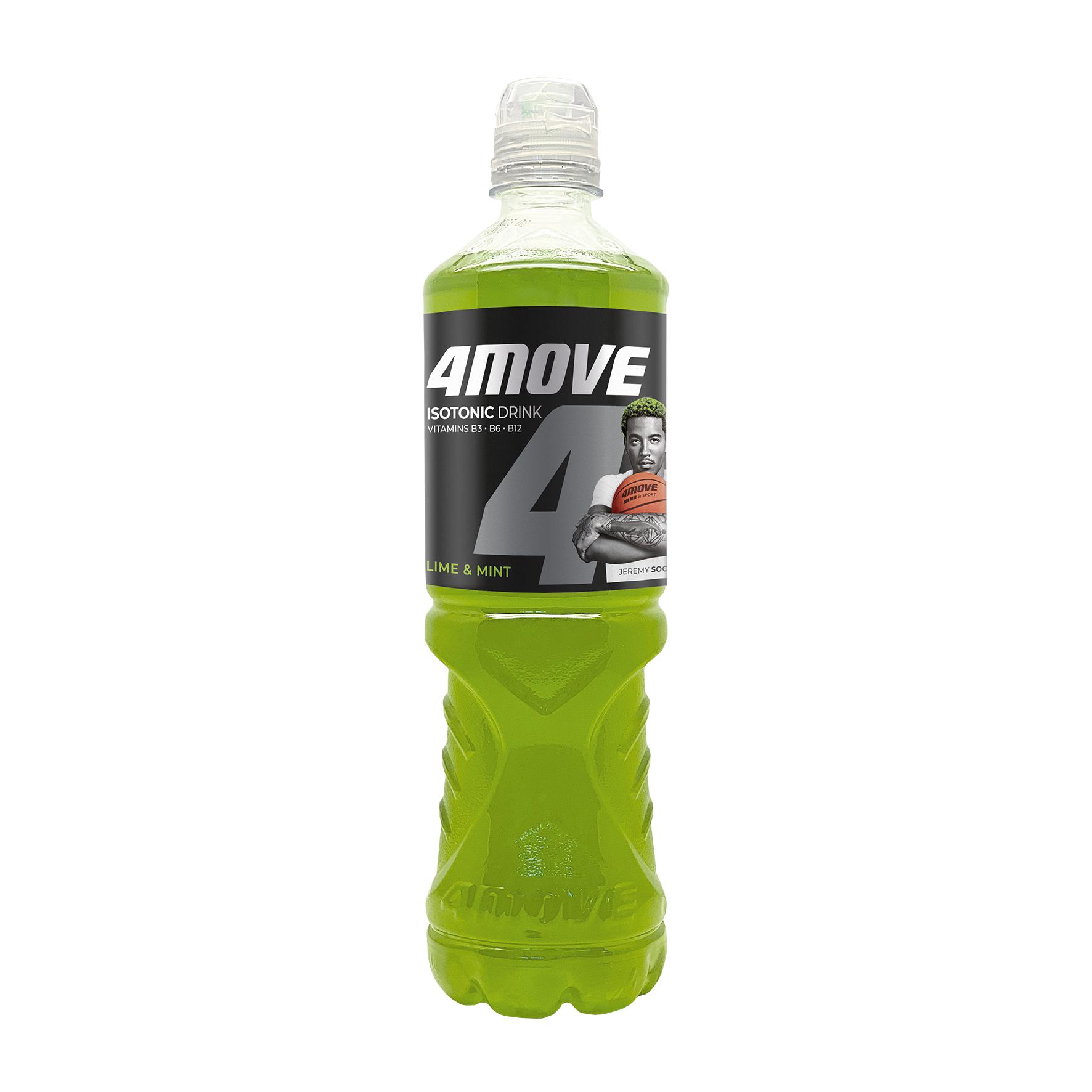 Izotonisks dzēriens Lime and Mint 0.75l PET, 4Move