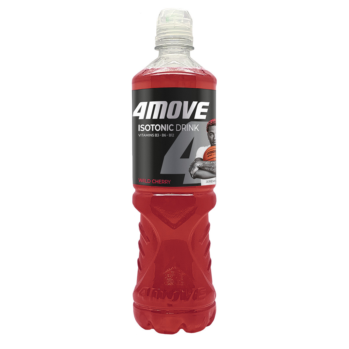 Izotonisks dzēriens Wild Cherry 0.75l PET, 4Move