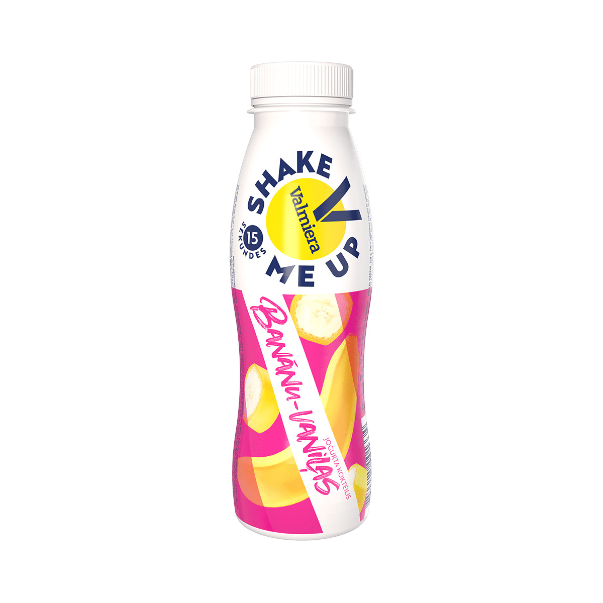 Jogurta kokteilis Shake banānu - vaniļas 220g, Valmiera