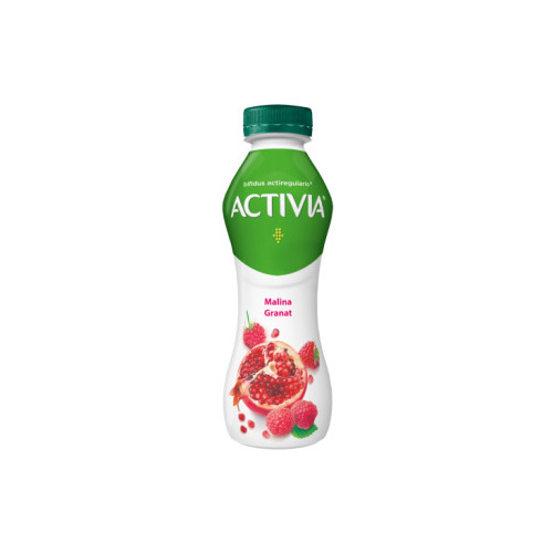 Jogurts dzeramais Activia aveņu- granātābolu 300g, Danone