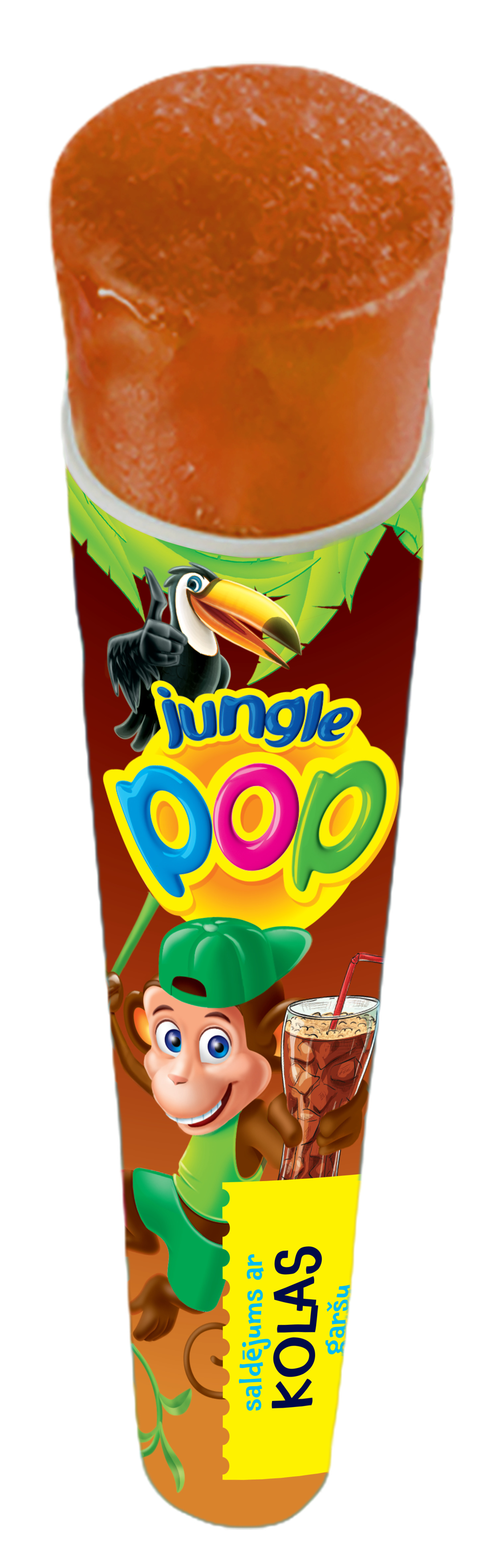 JUNGLE POP Ledus ar kolas garšu 70ml/ 70g