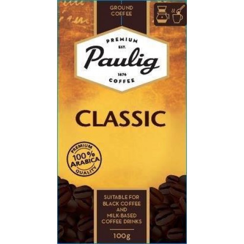 Kafija malta Paulig Classic 100g