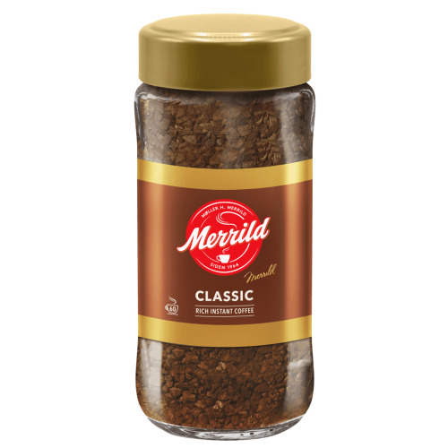Kafija šķīstoša Classic 100g, Merrild