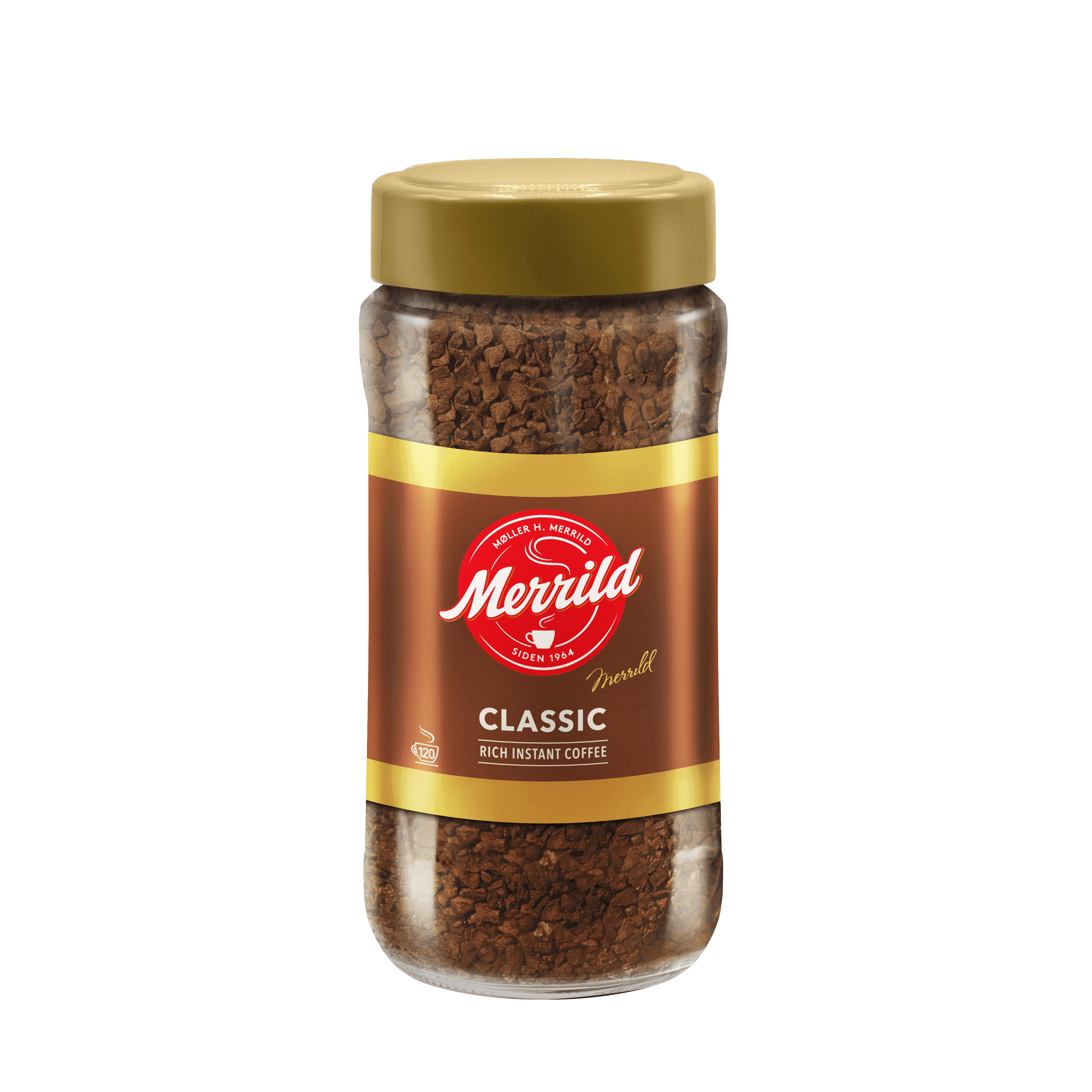 Kafija šķīstoša Classic 200g, Merrild