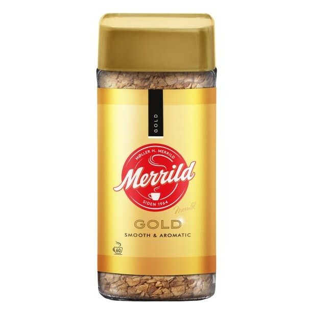 Kafija šķīstoša Gold 100g, Merrild