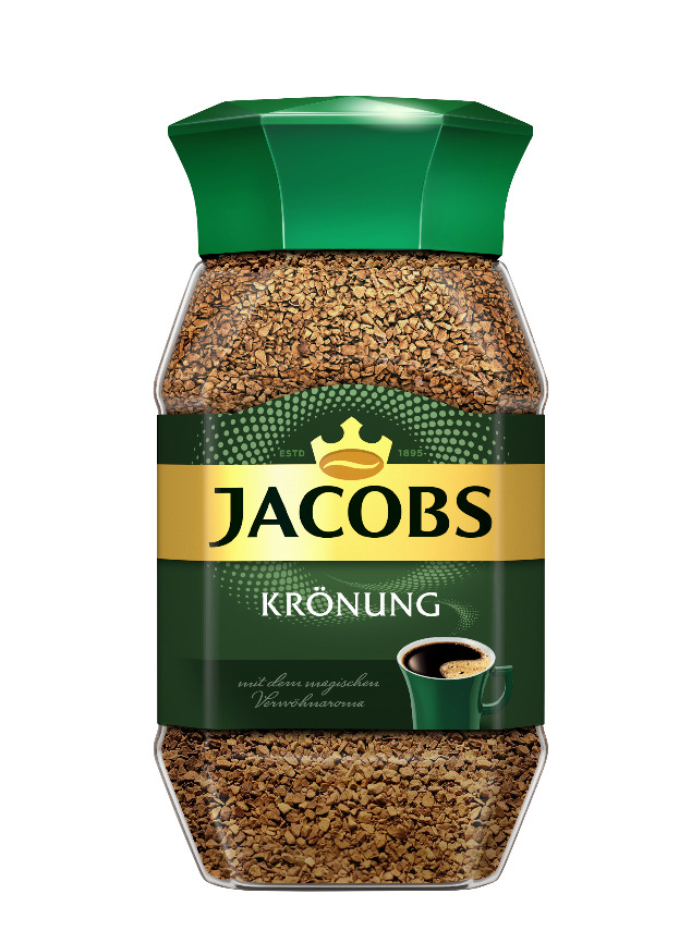 Kafija šķīstoša Kronung 100g, Jacobs