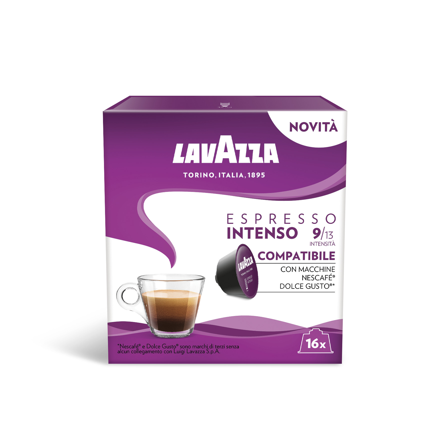 Kafijas kapsulas Espresso Intenso 128g, Lavazza