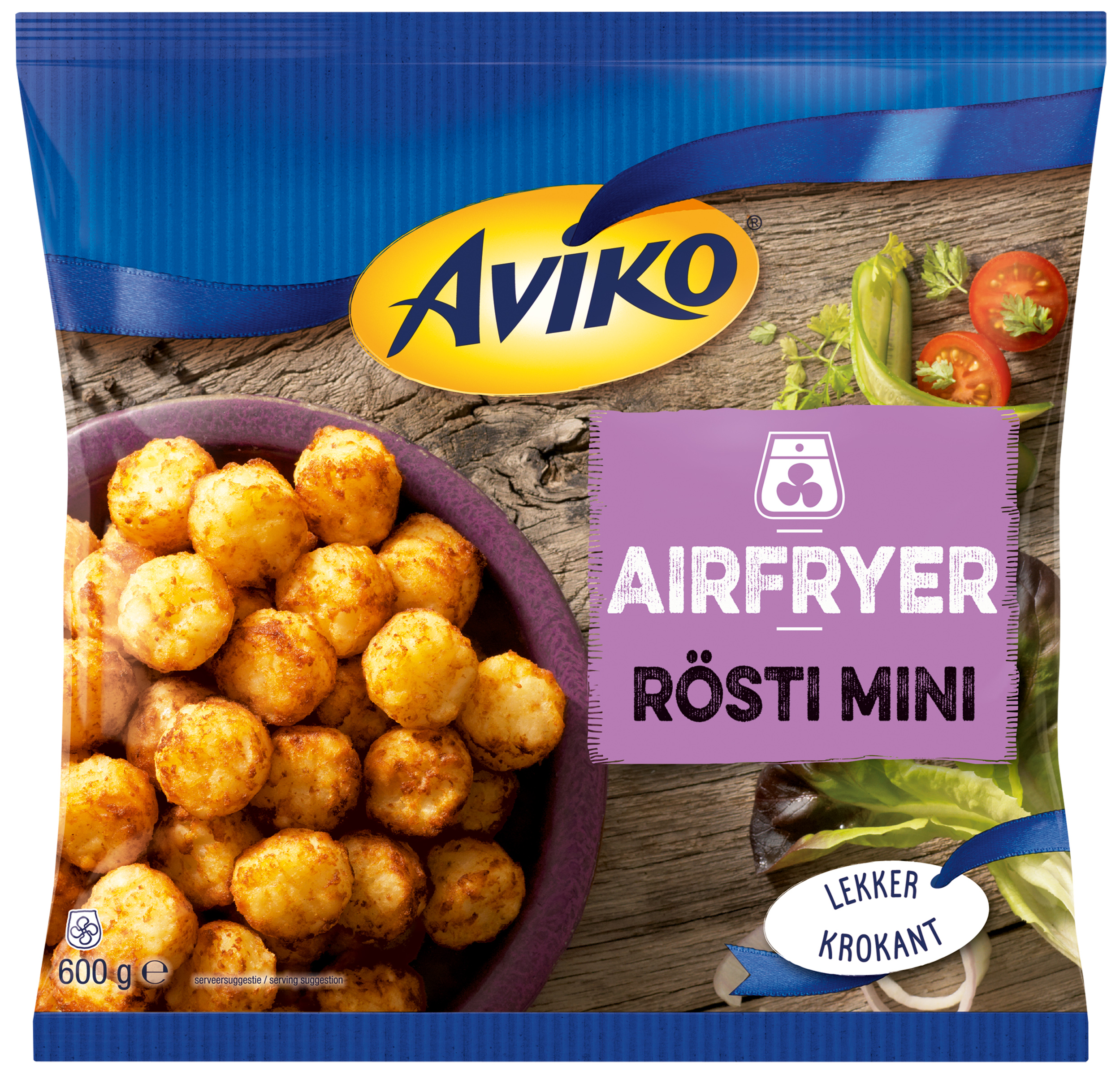 Kartupeļu bumbiņas 600g, Aviko