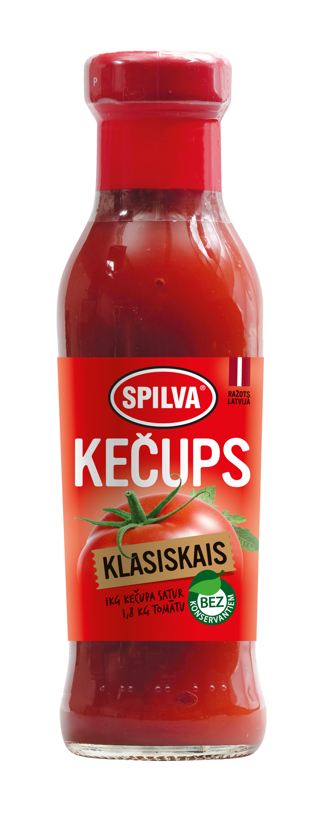 Kečups Klasiskais 330g, Spilva