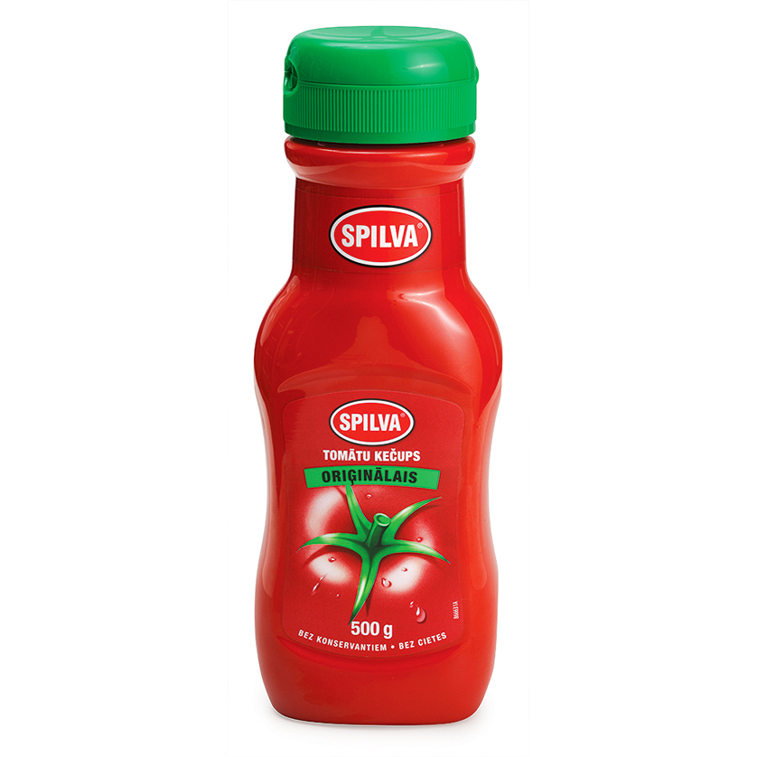 Kečups tomātu Oriģinālais 500g, Spilva