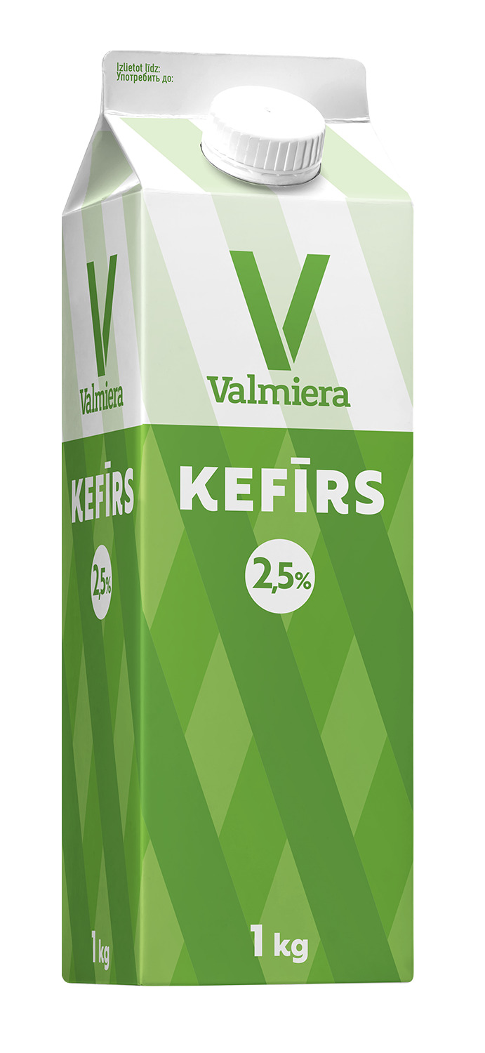 Kefīrs 2.5% 1kg, Valmiera