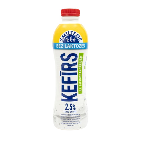 Kefīrs 2.5% bez laktozes 800g, Smiltene