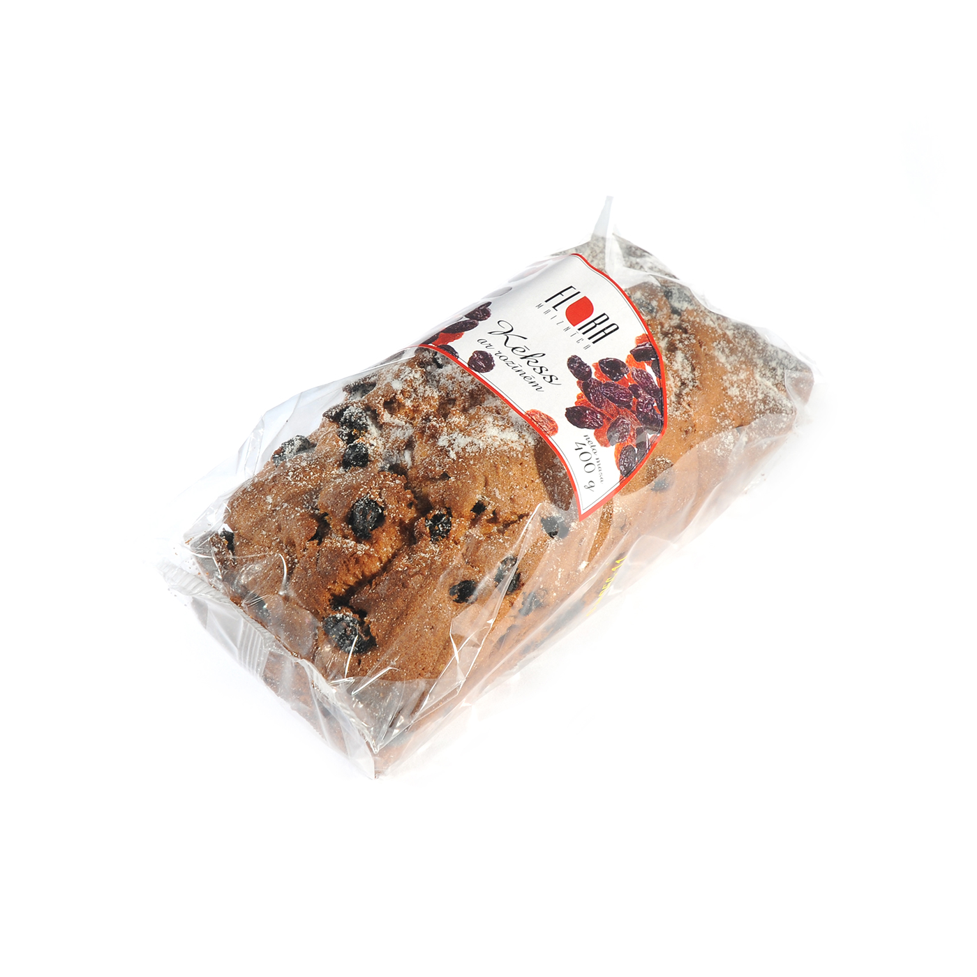 Kēkss ar rozīnēm 400g, Flora Maiznīca