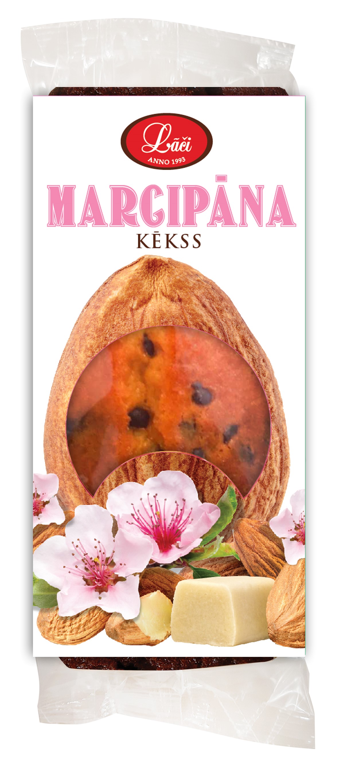 Kēkss Marcipāna 270g, Lāči