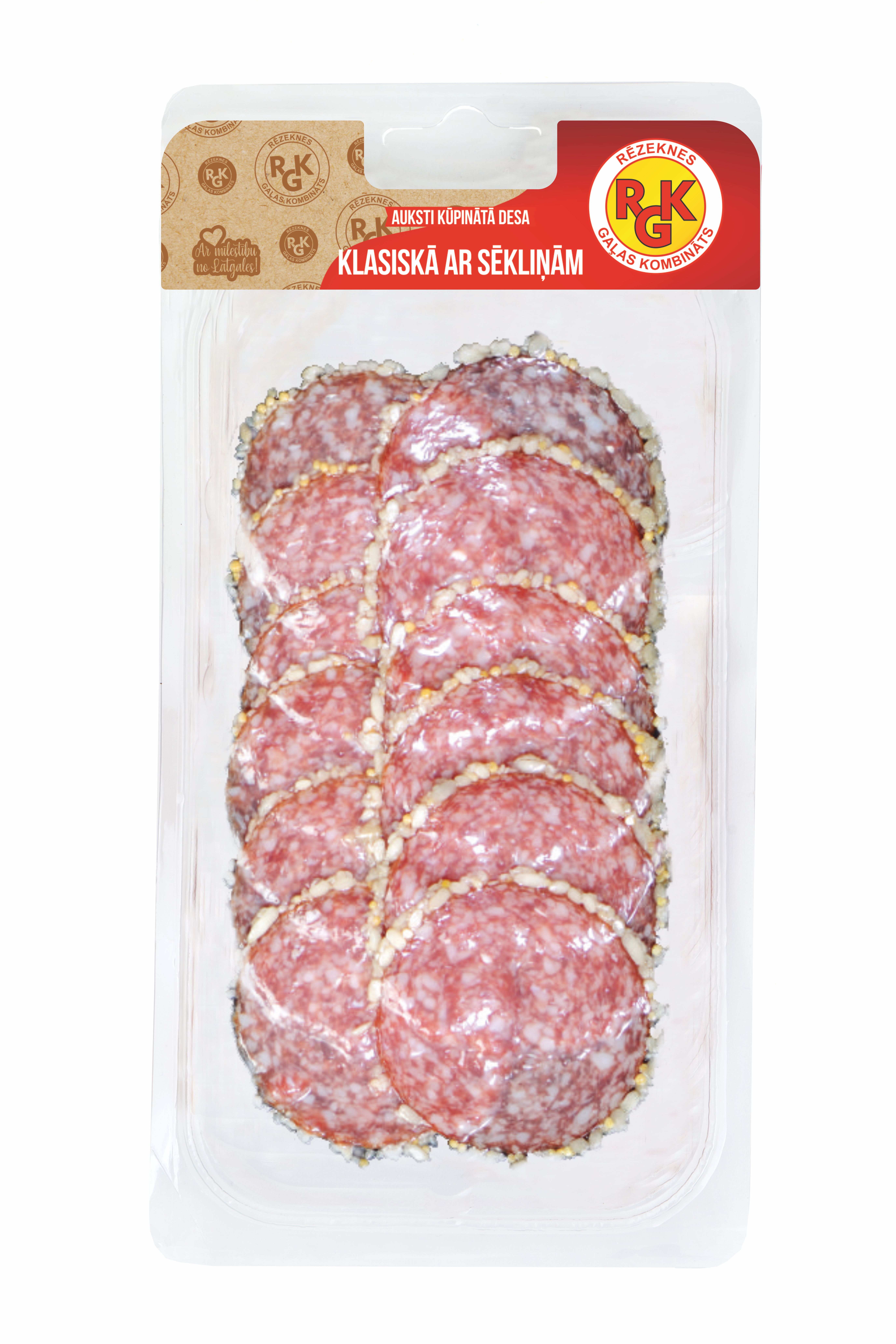 Klasiskā desa a/k ar sēkliņām vak.šķēl. 80g, RGK