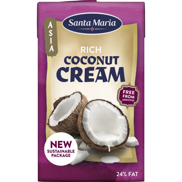 Kokosriekstu piens krēmveida 250ml, Santa Maria
