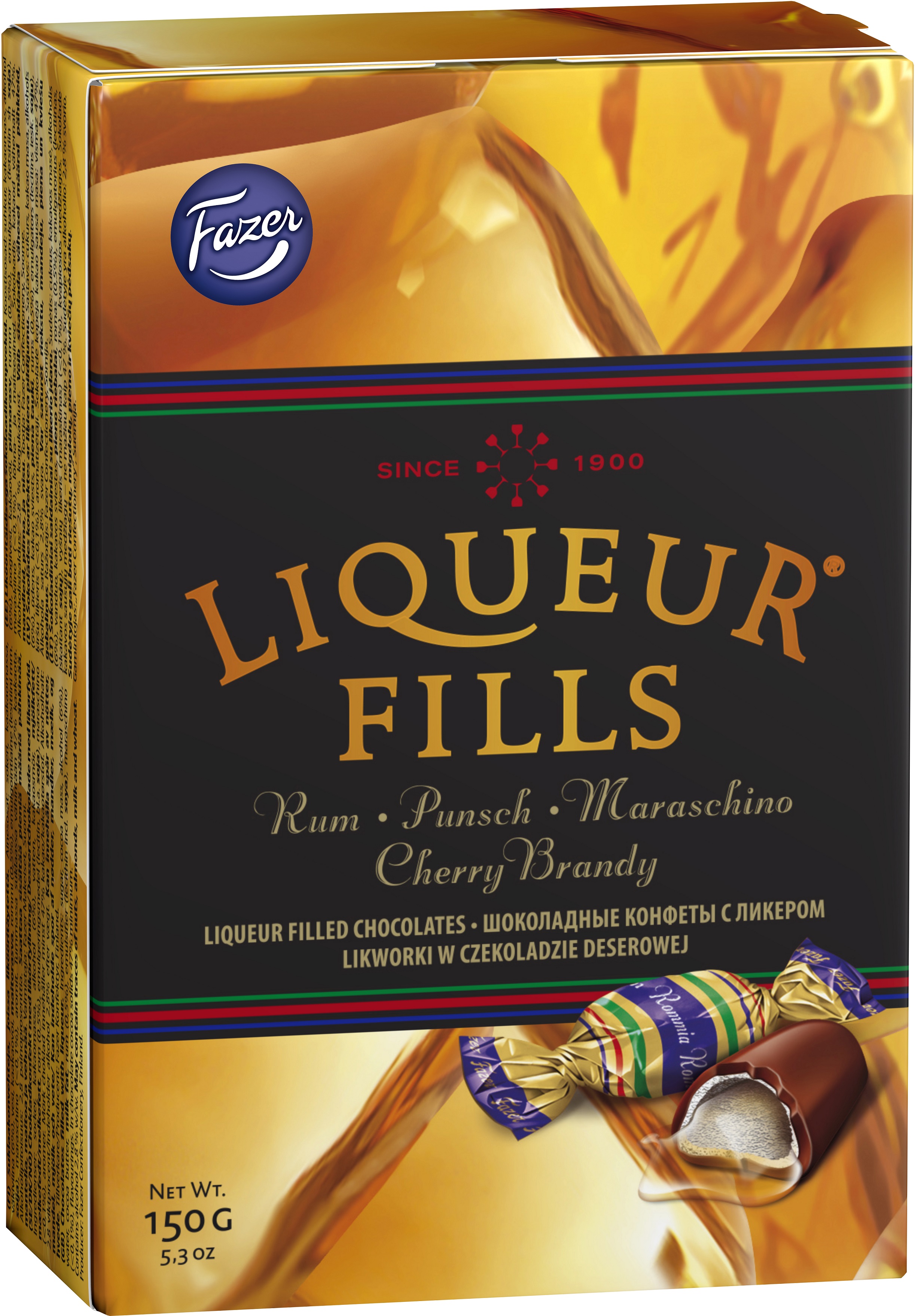 Konfektes Fazer Liqueur Fills 150g