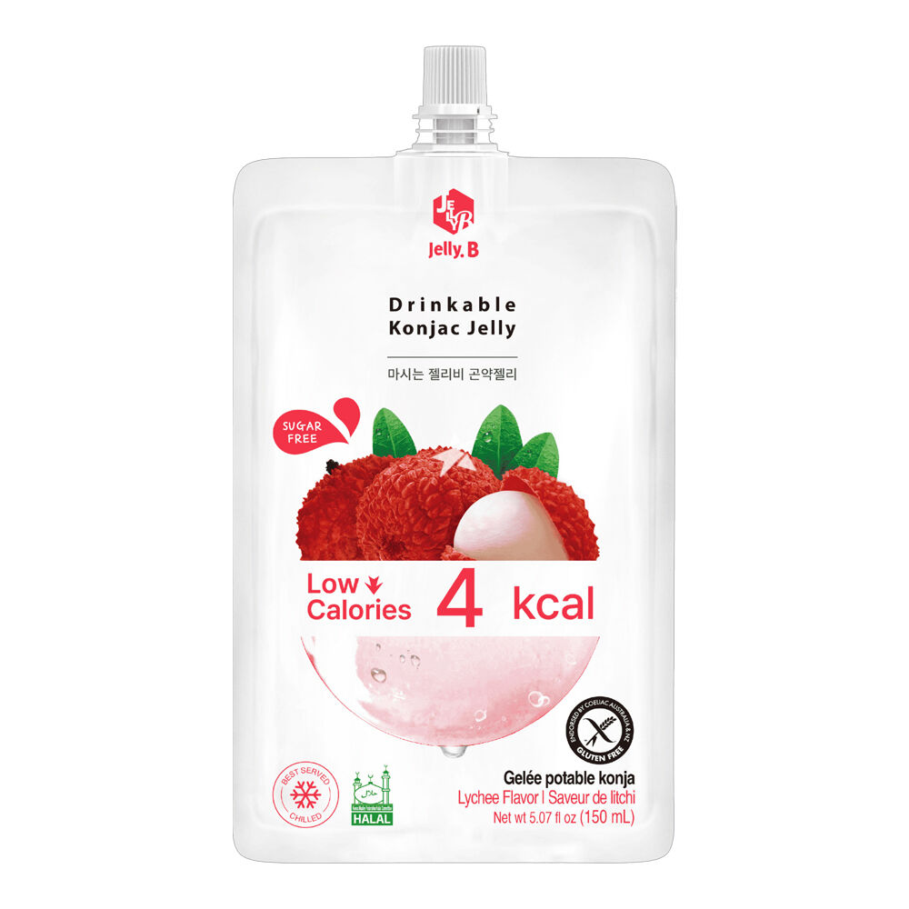 Konjac želeja ar līčiju garšu 150ml, Jelly.B