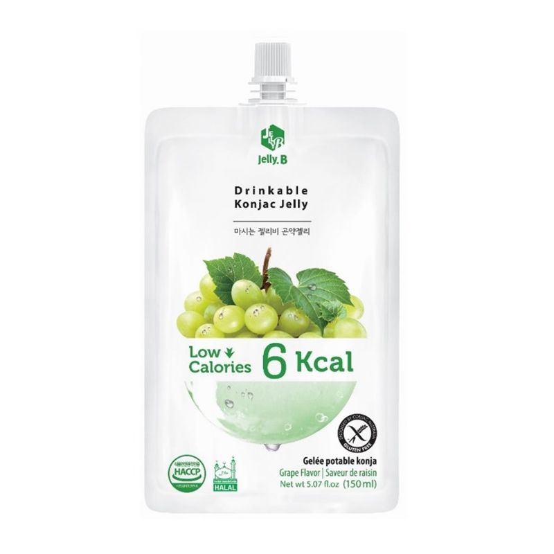Konjac želeja ar vīnogu garšu 150ml, Jelly.B