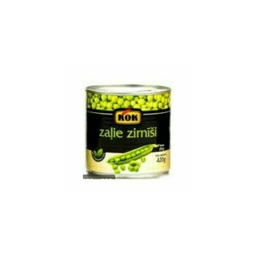 Konservēti zaļie zirņi 400g (240g) CAN, KOK