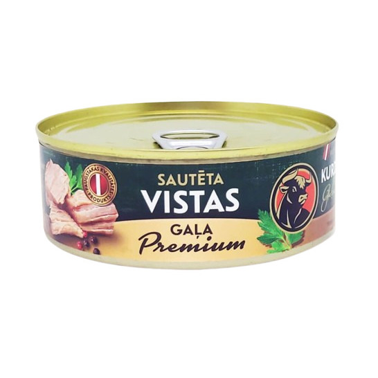 Konservi Sautēta vistas gaļa Premium 250g, KGS