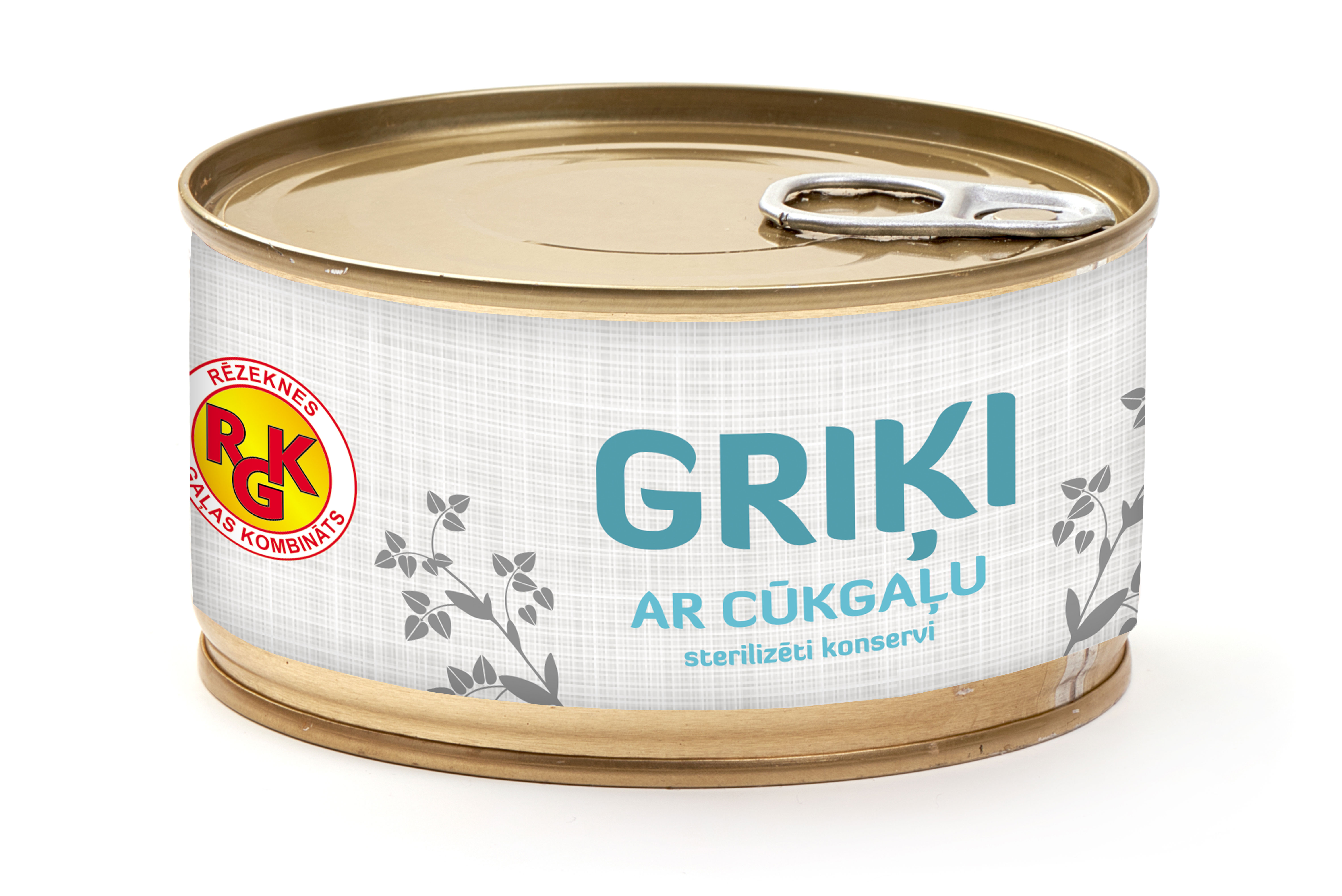 Konservs Griķi ar cūkgaļu 325g, RGK