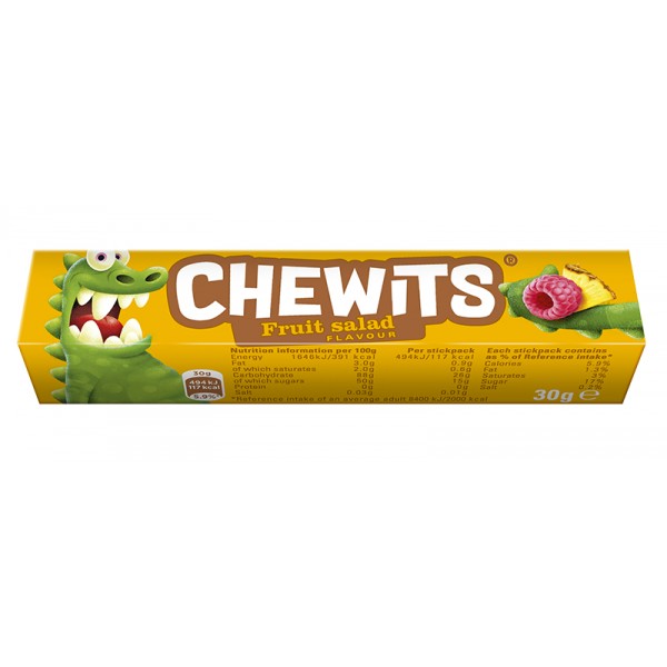 Košļ. konf. Fruit Salad 30g, Chewits
