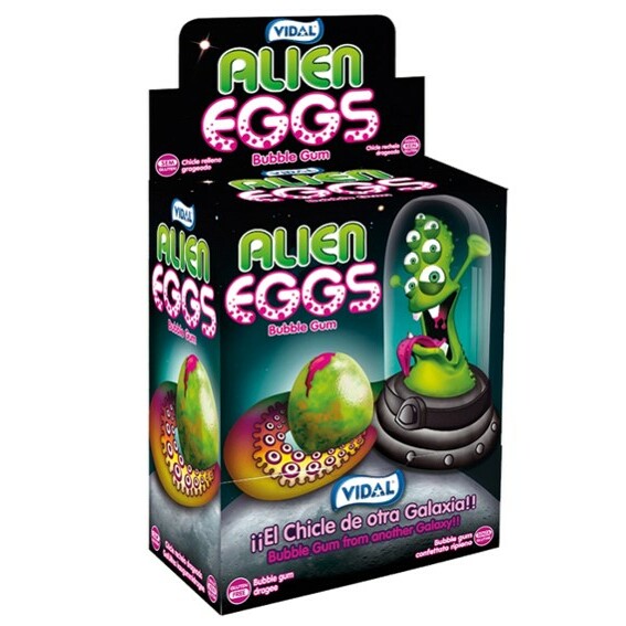 Košļājamā gumija Citplanētiešu olas 5g, Vidal