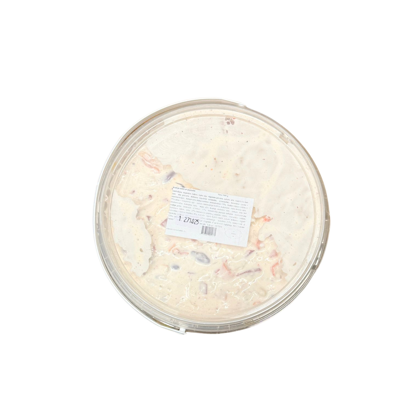 Krabju salāti ar pupiņām, sverami, Kaltenes Zivis