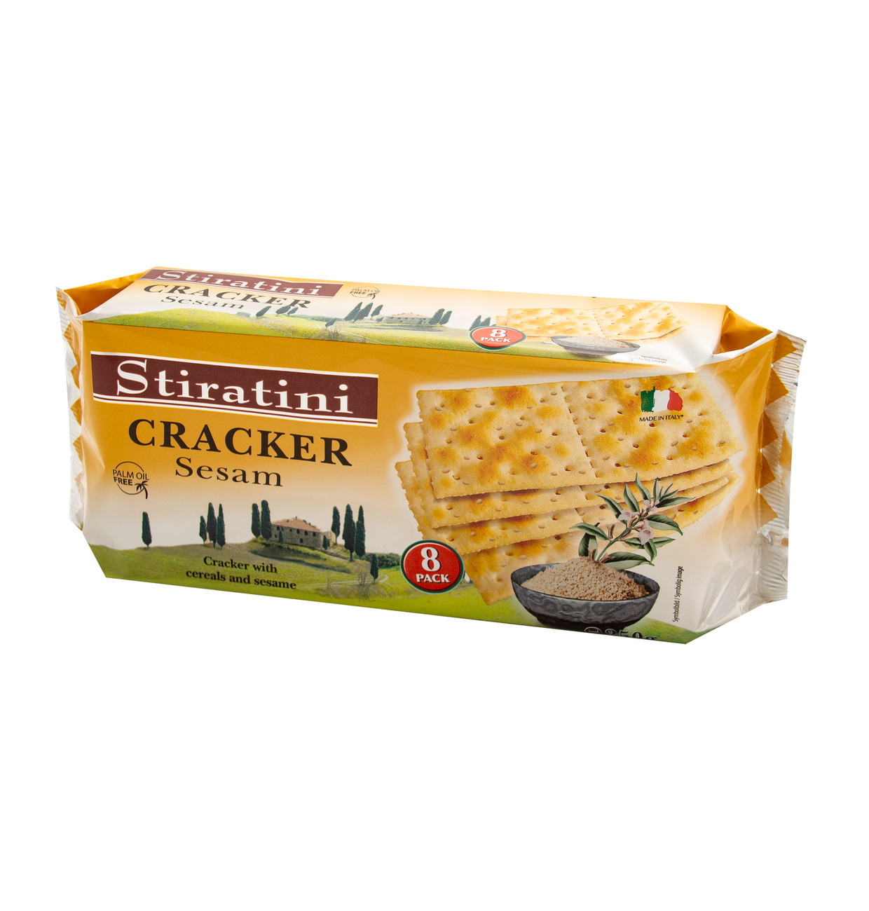 Krekeri ar sezamu 250g
