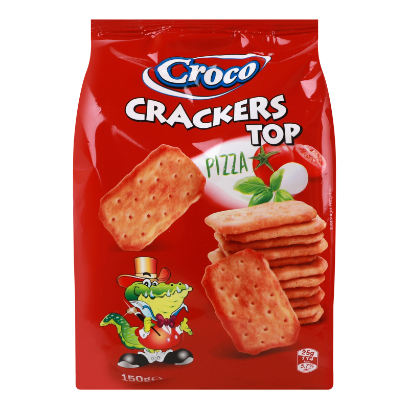 Krekeri Croco Top pica 150g