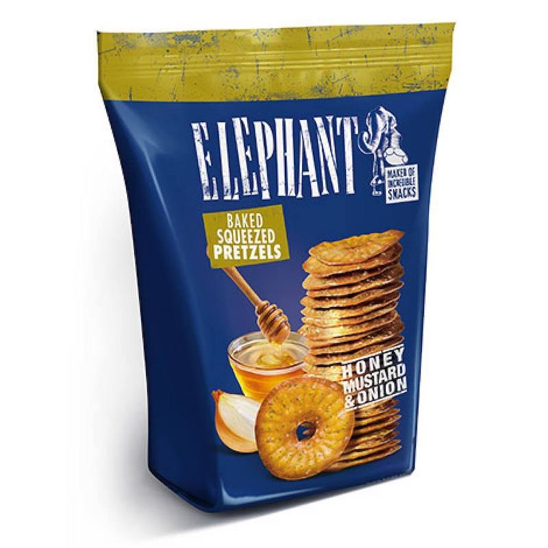 Krekeri Honey Must and Onion Elephant 70g, Alka