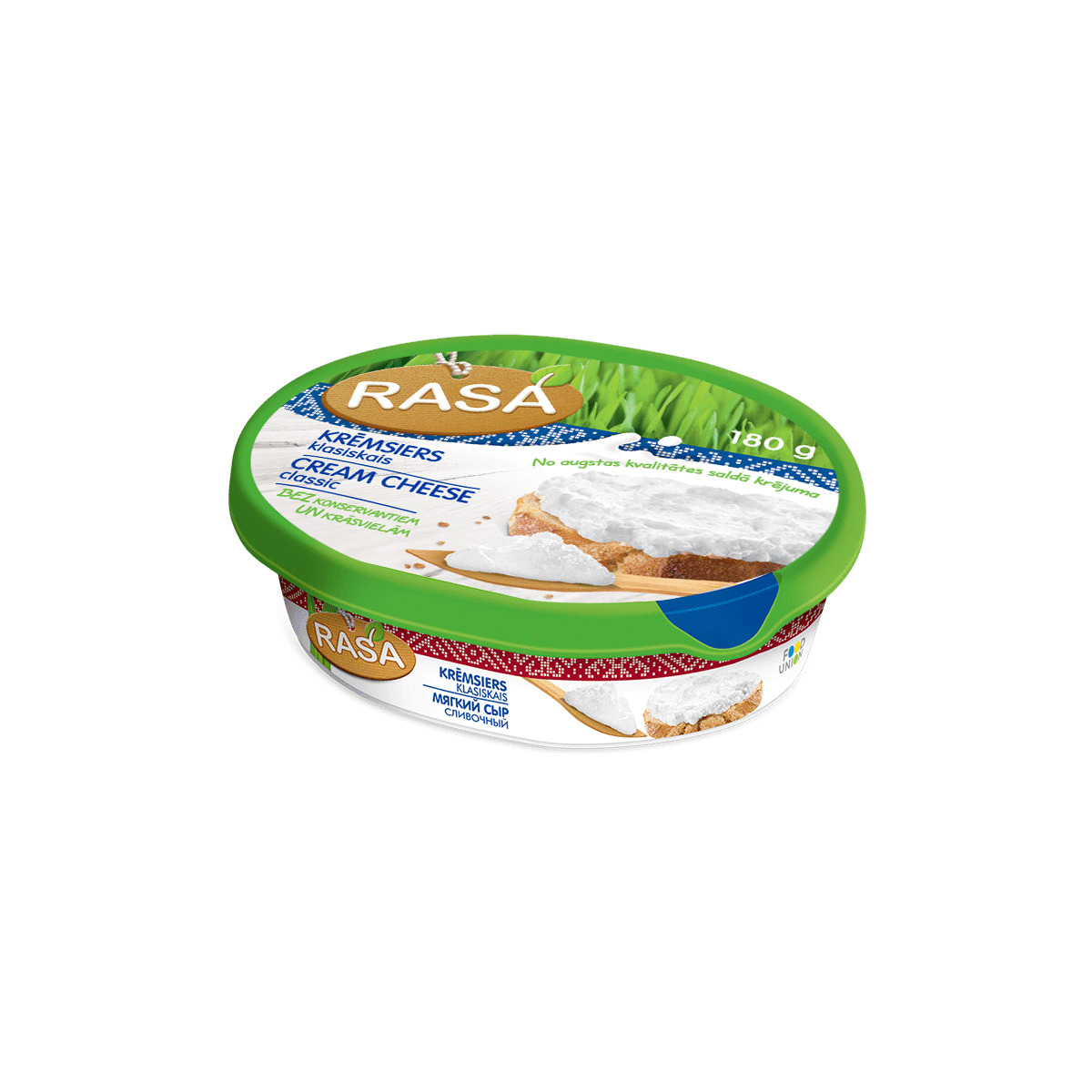 Krēmsiers klasiskais 180g, Rasa