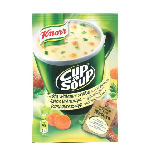 Krēmzupa vistas ar grauzd. 16g, Knorr