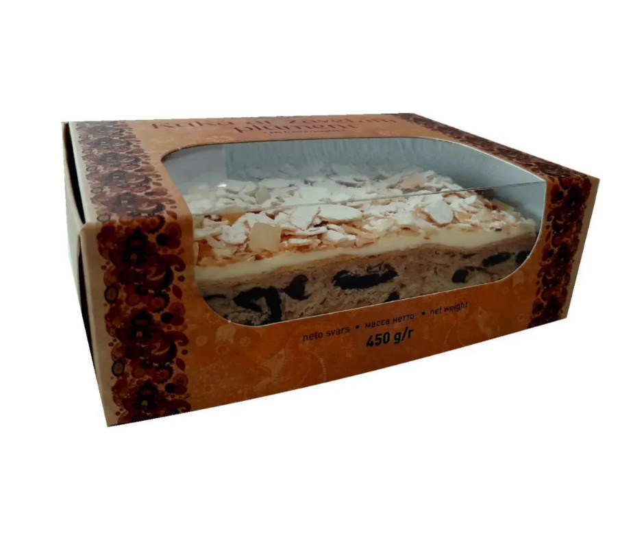 Kūka ar žāvētām plūmēm 450g, Pellija