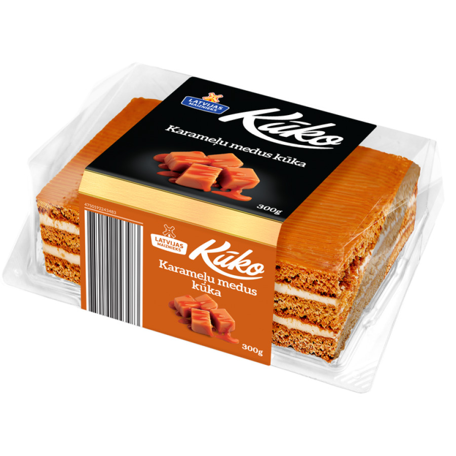 Kūka karameļu medus Kūko 300g, Latvijas Maiznieks
