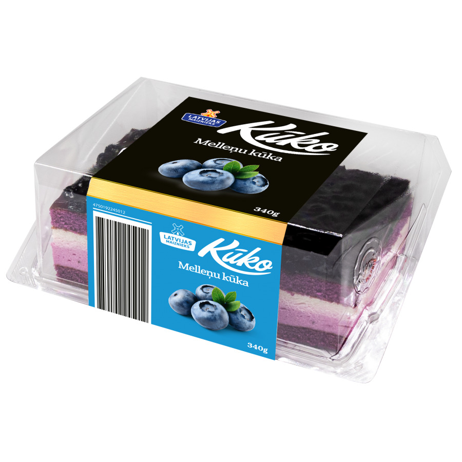 Kūka Melleņu Kūko 340g, Latvijas Maiznieks