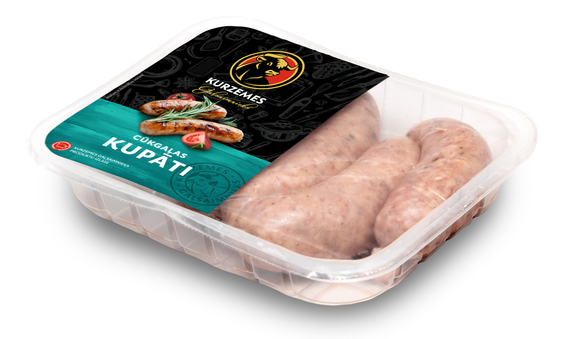 Kupāti cūkgaļas (jēlie) 450g, KGS