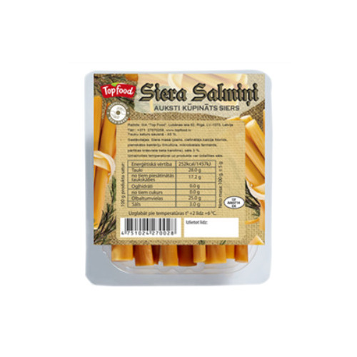 Kūpināts siers, Siera Salmiņi 100g