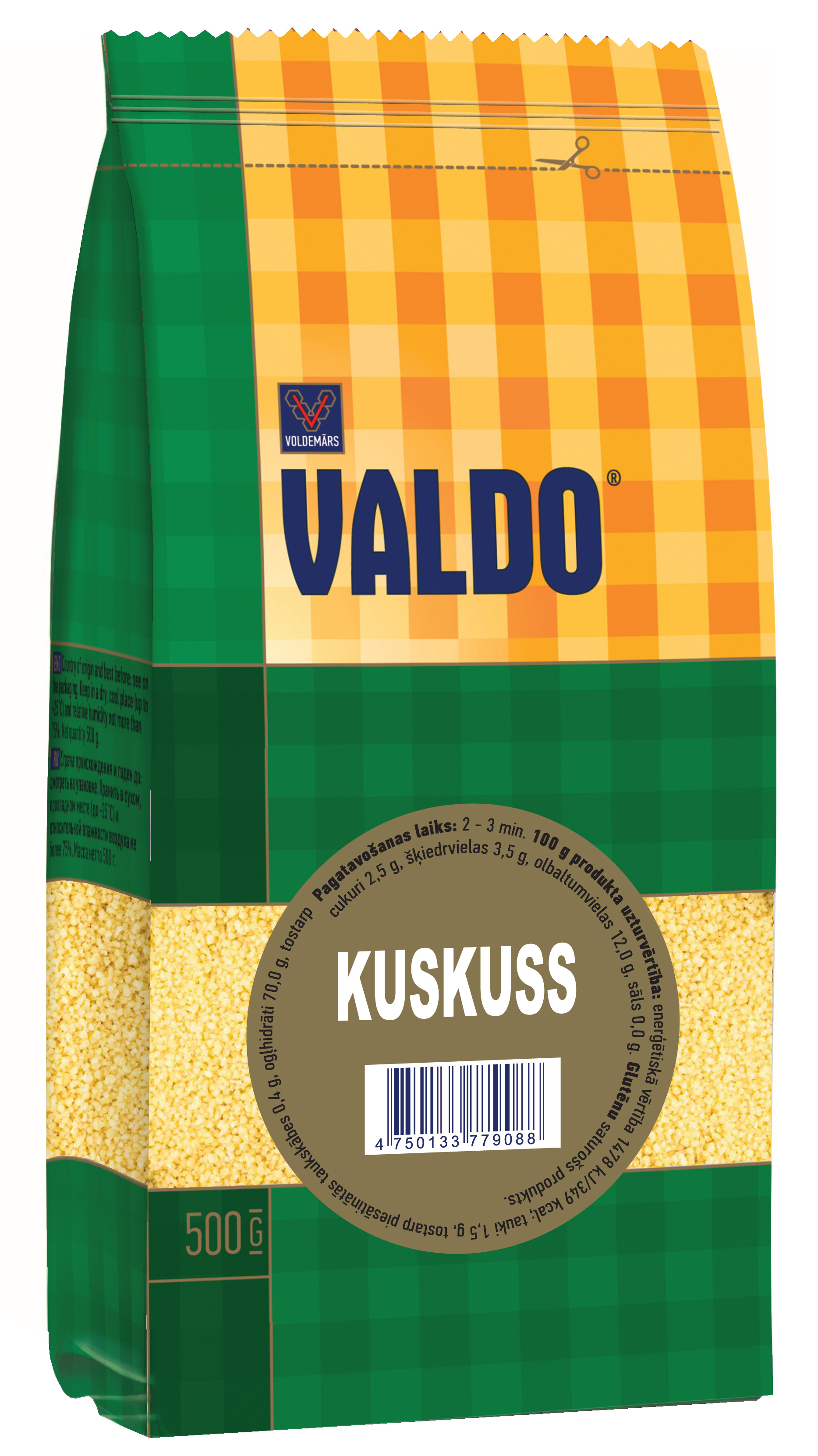 Kuskuss 500g, Valdo