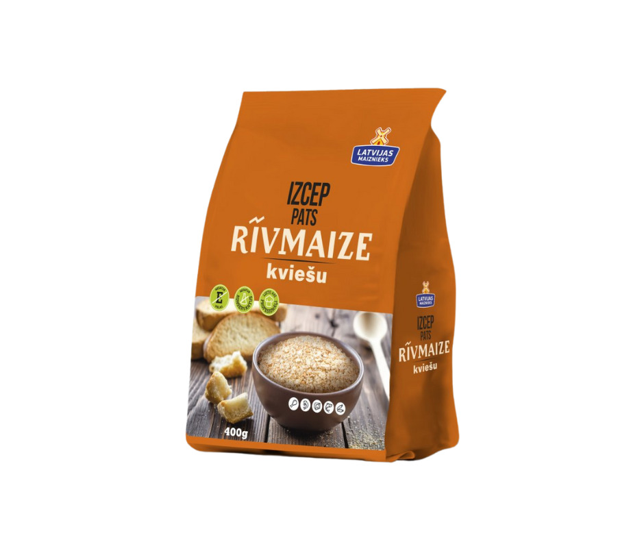 Kviešu rīvmaize 400g, Latvijas Maiznieks